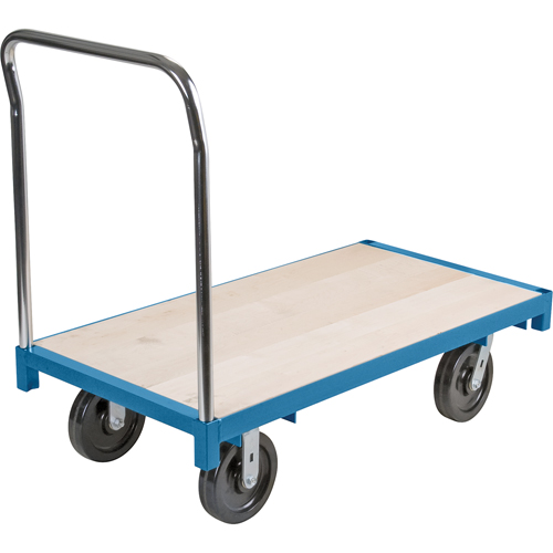 Heavy-Duty Platform Truck, 60" L x 30" W, 2500 lbs. Capacity, Nylon Casters Helyx Safety & Industrial Supplies
