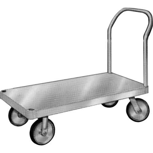 Diable en aluminium, 24" la x 36" lo, 2000 lb cap, Roues Caoutchouc Helyx Safety & Industrial Supplies