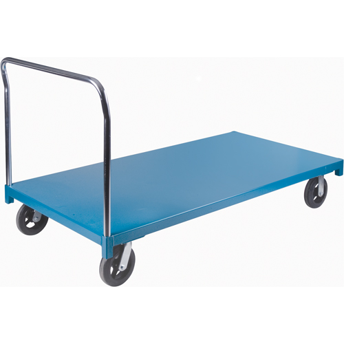 Heavy-Duty Platform Truck, 72" L x 36" W, 2000 lbs. Capacity, Rubber Casters Helyx Safety & Industrial Supplies