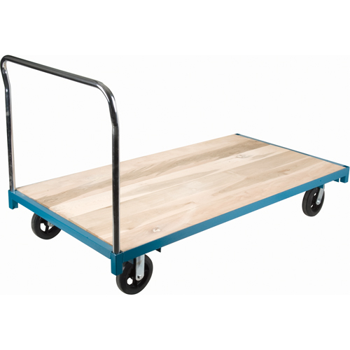 Heavy-Duty Platform Truck, 96" L x 48" W, 2000 lbs. Capacity, Rubber Casters Helyx Safety & Industrial Supplies