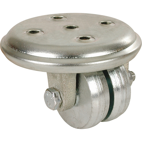 Roulettes &agrave; bas niveau, Pivotant, 2" (51 mm), Fonte, 600 lb (272 kg) Helyx Safety & Industrial Supplies