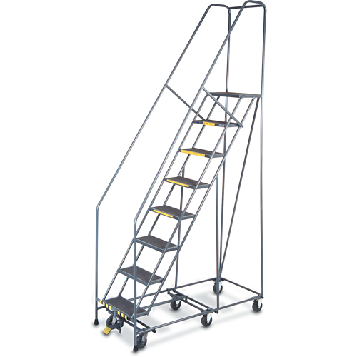 All Directional Ladders, 8 Steps, 16" Step Width, 80" Platform Height, Steel Helyx Safety & Industrial Supplies