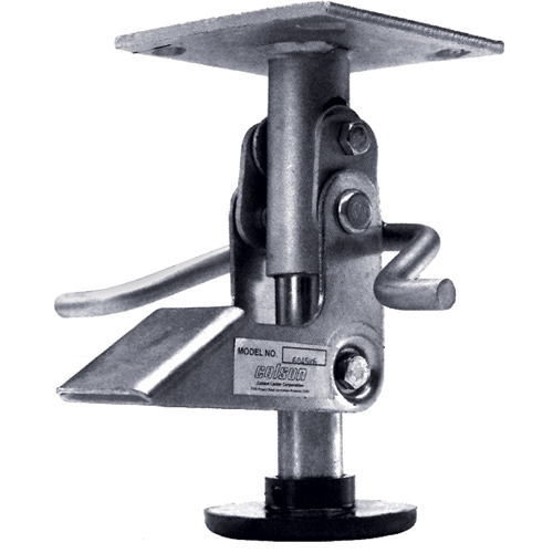 Verrous de plancher - Robuste, 5-17/32" Hauteur rallong&eacute;e, 4-1/2" Hauteur r&eacute;tract&eacute;e Helyx Safety & Industrial Supplies