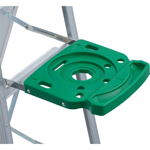 Commercial Duty Stepladders (2400 Series), 4', Aluminum, 225 lbs. Capacity, Type 2 Helyx Safety & Industrial Supplies