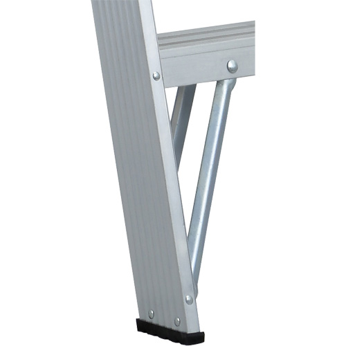 Commercial Duty Stepladders (2400 Series), 4', Aluminum, 225 lbs. Capacity, Type 2 Helyx Safety & Industrial Supplies