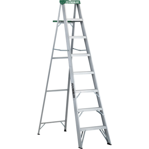 Commercial Duty Stepladders (2400 Series), 8', Aluminum, 225 lbs. Capacity, Type 2 Helyx Safety & Industrial Supplies