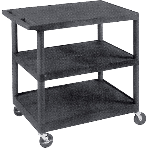 Utility Cart, 3 Tiers, 18" x 34" x 24", 400 lbs. Capacity Helyx Safety & Industrial Supplies