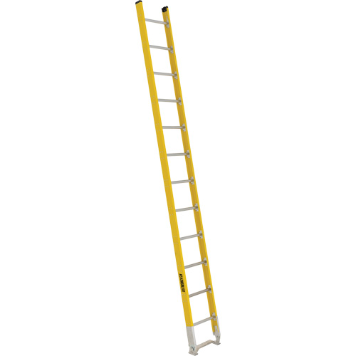 Single Section Straight Ladder - 6100 Series, 12', Fibreglass, 375 lbs., CSA Grade 1AA Helyx Safety & Industrial Supplies