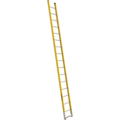 Single Section Straight Ladder - 6100 Series, 16', Fibreglass, 375 lbs., CSA Grade 1AA Helyx Safety & Industrial Supplies