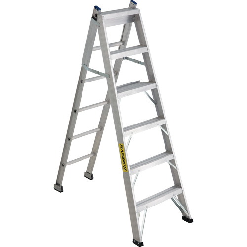 Escabeaux industriels Multi-Way de s&eacute;rie 2700, 6', Aluminium, Capacit&eacute; de 250 lb, ANSI 1, CSA 1 Helyx Safety & Industrial Supplies