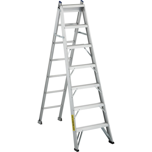Escabeaux industriels Multi-Way de s&eacute;rie 2700, 7', Aluminium, Capacit&eacute; de 250 lb, ANSI 1, CSA 1 Helyx Safety & Industrial Supplies