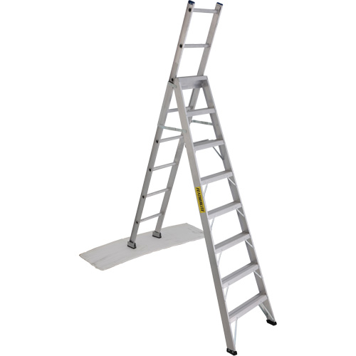 Escabeaux industriels Multi-Way de s&eacute;rie 2700, 8', Aluminium, Capacit&eacute; de 250 lb, ANSI 1, CSA 1 Helyx Safety & Industrial Supplies