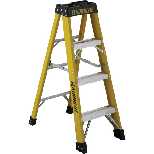 Escabeaux industriels robustes (s&eacute;rie 6900), 4', Fibre de verre, Capacit&eacute; 300 lb, Type 1A Helyx Safety & Industrial Supplies