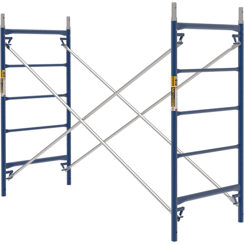 Scaffolding, Steel Frame, 84" D x 60" H Helyx Safety & Industrial Supplies