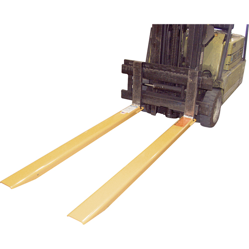 Fork Extensions, 48" L x 5" W, For Fork Width of 4" Helyx Safety & Industrial Supplies