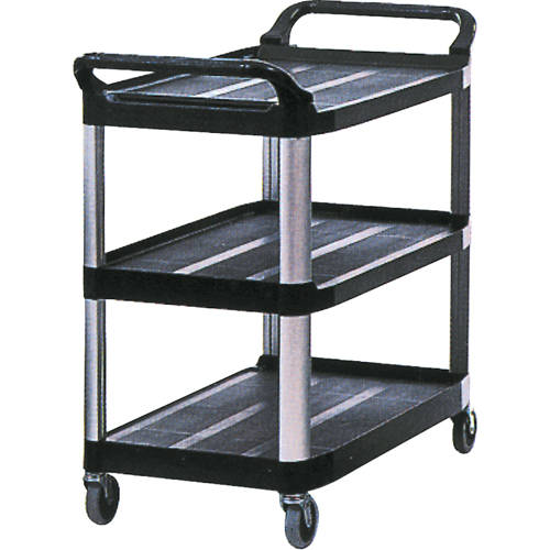 Chariot utilitaire, 3 tiers, 20" x 37" x 33-5/8", Capacit&eacute; 300 lb Helyx Safety & Industrial Supplies