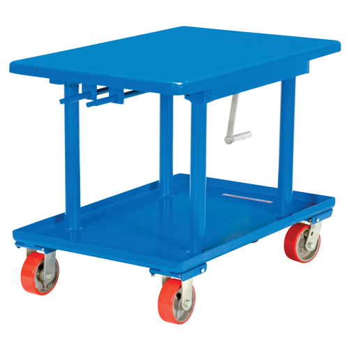 Hydraulic Lift Table, 24" L x 36" W, Steel, 2000 lbs. Capacity Helyx Safety & Industrial Supplies