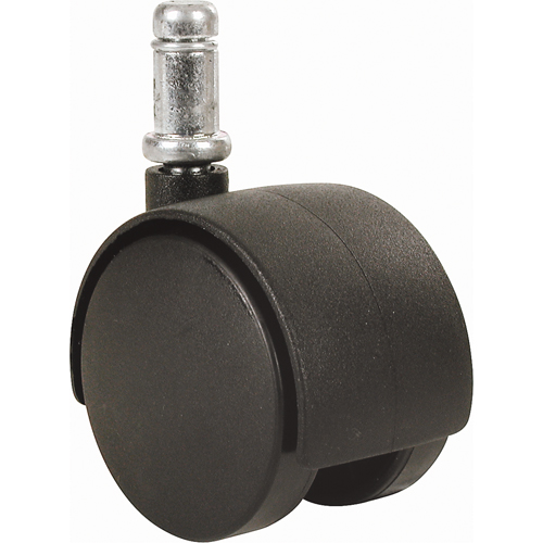 Twin Wheel Caster (300/400 Series), Swivel, 2" (51 mm) Dia., 75 lbs. (34 kg.) Capacity Helyx Safety & Industrial Supplies