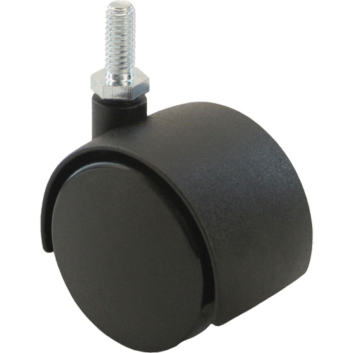 Twin Wheel Caster (300/400 Series), Swivel, 2" (51 mm) Dia., 75 lbs. (34 kg.) Capacity Helyx Safety & Industrial Supplies