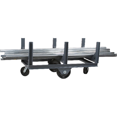 Chariot &agrave; berceaux, 60" lo x 28" la x 29" h, Capacit&eacute; de 4000 lb, Roue Ph&eacute;nolique Helyx Safety & Industrial Supplies