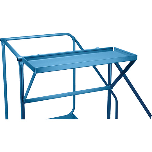 Mechanics/Maintenance Rolling Ladder, Steel, 4 Steps, 38" Platform Height Helyx Safety & Industrial Supplies