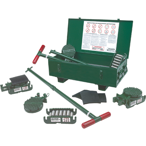 Ensembles de rouleaux pour machine s&eacute;rie ERS, Capacit&eacute; 15 tonnes Helyx Safety & Industrial Supplies