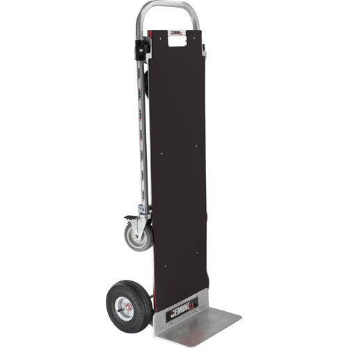 Gemini&reg; XL Convertible Trucks, Aluminum, 1250 lbs. Capacity Helyx Safety & Industrial Supplies