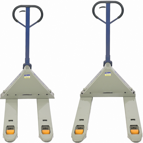 Transpalettes &agrave; largeur r&eacute;glable, 48" lo x 27" la, Capacit&eacute; 5500 lb Helyx Safety & Industrial Supplies