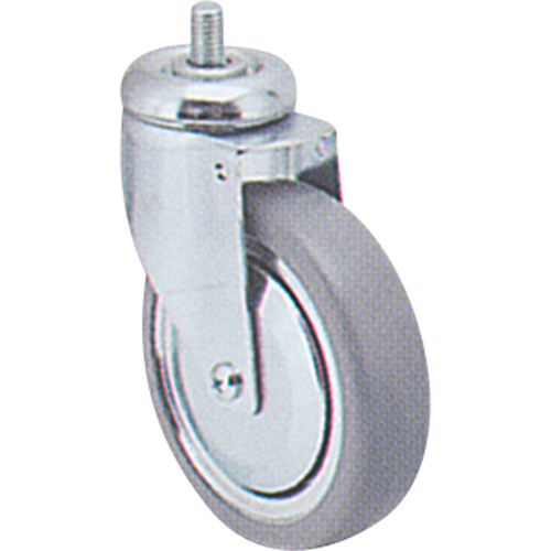 Roulette zingu&eacute;e, Pivotant, Diam&egrave;tre 4" (102 mm), Capacit&eacute; 200 lb (91 kg) Helyx Safety & Industrial Supplies