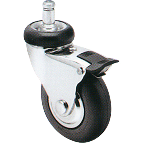 Roulette Comfort Roll, Pivotant avec frein, Diam&egrave;tre 2" (51 mm), Capacit&eacute; 125 lb (57 kg) Helyx Safety & Industrial Supplies