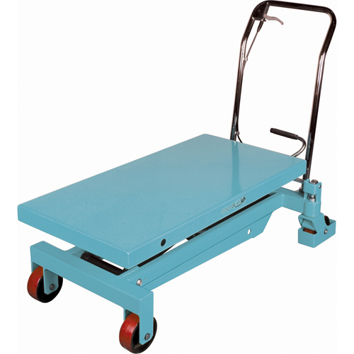 Heavy-Duty Hydraulic Scissor Lift Table, 40" L x 20-1/8" W, Steel, 2200 lbs. Capacity Helyx Safety & Industrial Supplies