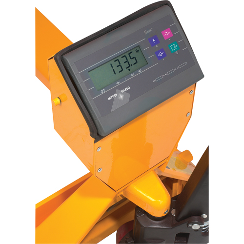 Digital Scale Pallet Truck, 47.5" L x 22" W, 5000 lbs. Cap. Helyx Safety & Industrial Supplies