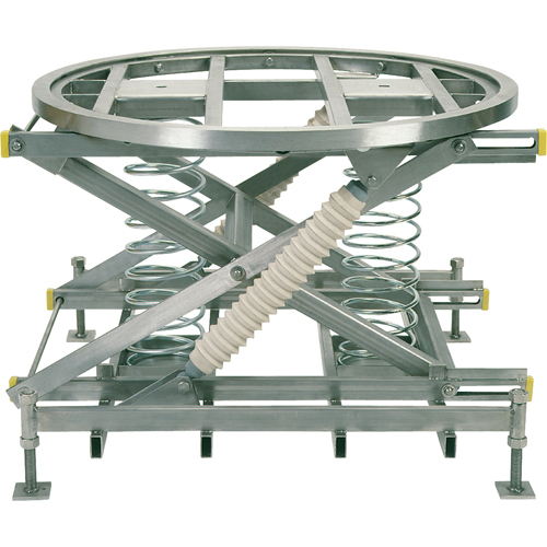 Spring-Operated Pallet Lifters - Pallet Pal&reg;, 43-5/8" L x 43-5/8" W, 4500 lbs. Cap. Helyx Safety & Industrial Supplies