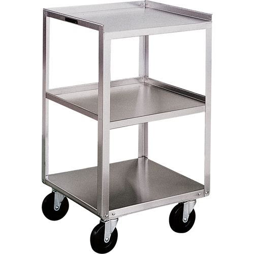 Supports pour &eacute;quipement, 3 Tiers, 16-3/4" la x 30-1/8" h x 18-3/4" p, Capacit&eacute; 300 lb Helyx Safety & Industrial Supplies