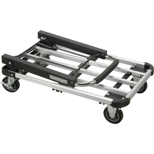 Foldable Platform Trucks, Aluminum, 300 lbs., 28" L x 16" W, 32" High Helyx Safety & Industrial Supplies