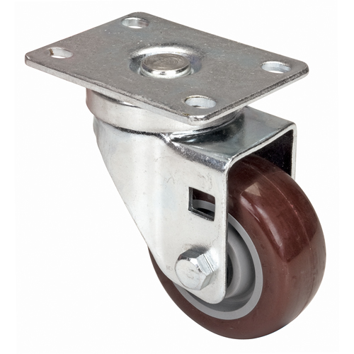Roulette, Pivotant, 3" (76 mm), Polyur&eacute;thane, 230 lb (104 kg) Helyx Safety & Industrial Supplies