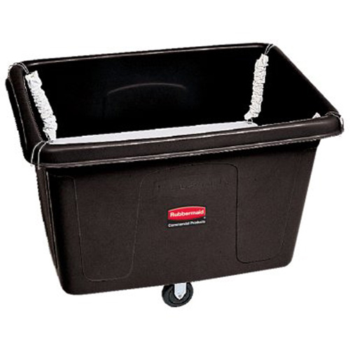 Cube Truck with Spring Platform, Polyethylene, 44-1/16" L x 31" W x 32-1/2" H, 14 cu.ft. Volume, 500 lbs. Capacity Helyx Safety & Industrial Supplies