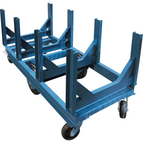 Bar Cradle Truck, 60" L x 28" W x 29" H, 5000 lbs. Capacity, Phenolic Wheels Helyx Safety & Industrial Supplies
