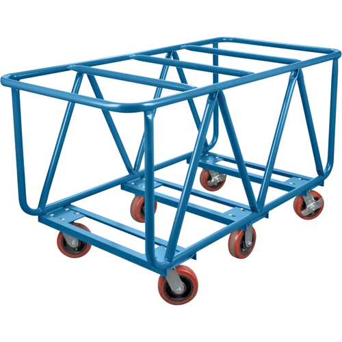 Flat Bed Lumber Cart, 60" x 30" x 33", 2500 lbs. Capacity Helyx Safety & Industrial Supplies