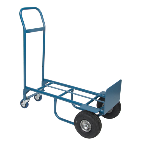 Convertible Deluxe Hand Truck, Steel, 800 lbs. Capacity Helyx Safety & Industrial Supplies