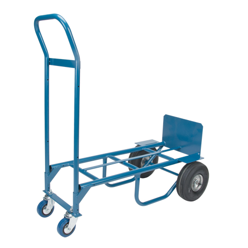 Convertible Deluxe Hand Truck, Steel, 800 lbs. Capacity Helyx Safety & Industrial Supplies