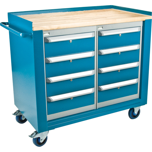 &eacute;tablis de service mobiles industriels, Bois Surface Helyx Safety & Industrial Supplies