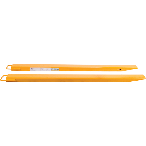 Rallonges de fourches, 72" l x 5" la, Pour des largeurs de fourches 4" Helyx Safety & Industrial Supplies