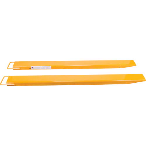 Fork Extensions, 63" L x 6" W, For Fork Width of 5" Helyx Safety & Industrial Supplies