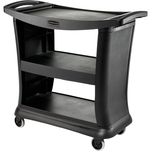Chariot de service de direction, 3 tiers, 20" x 38" x 39", Capacit&eacute; 300 lb Helyx Safety & Industrial Supplies
