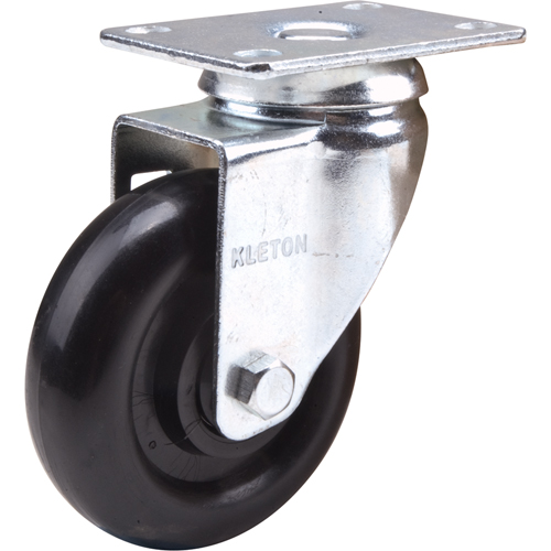 Caster, Swivel, 4" (101.6 mm), Polyolefin, 250 lbs. (113 kg.) Helyx Safety & Industrial Supplies