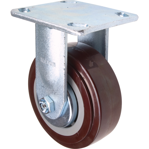Roulette, Fixe, 5" (127 mm), Polyur&eacute;thane, 650 lb (294 kg) Helyx Safety & Industrial Supplies