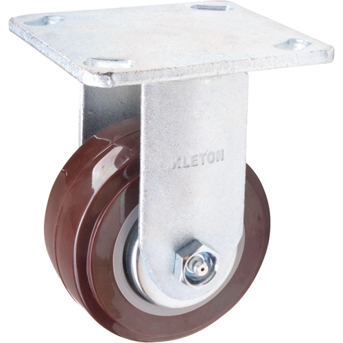 Roulette, Fixe, 4" (101,6 mm), Polyur&eacute;thane,  Helyx Safety & Industrial Supplies