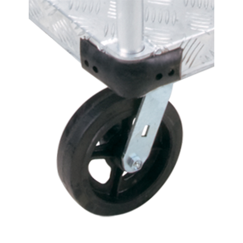 Chariots &agrave; plateforme en aluminium, 24" la x 36" lo, 2000 lb cap, Roues Caoutchouc moul&eacute; Helyx Safety & Industrial Supplies