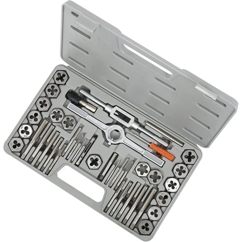 Jeu de taraud & fili&egrave;re SAE en acier rapide TD40H, 40 Morcea Helyx Safety & Industrial Supplies